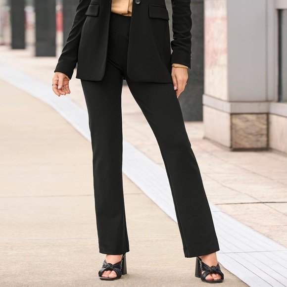 Boston Proper Pants - BOSTON PROPER Black Beyond Travel Pants